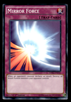Yu-Gi-Oh Mirror Force LDK2-ENY35 Common Near Mint 1st Edition Card - Image 1