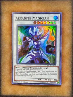 Yugioh Arcanite Magician INCH-EN049 Super Rare 1st Ed NM - Image 1