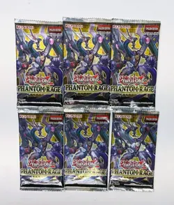 Yugioh Phantom Rage Booster Pack 1st Edition New and Sealed - Image 4