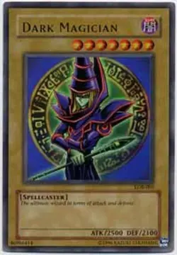 Dark Magician - LOB-005 - Ultra Rare - Unlimited Edition - Moderately Played - L - Image 1