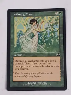 MTG Calming Verse (Prophecy/Green/C) - BGM - Image 1