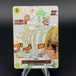 Gum-Gum Golden Rifle OP15-116 Alternate Art Foil Adventure On Kami’s Island - Image 1