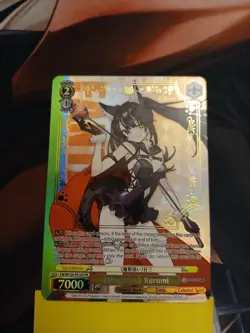 Weiss Schwarz Fantasia Bunko Vol.2 Magician Kurumi PR Foil Fdl/W120-PE10S PR - Image 2