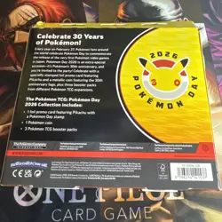 Pokemon TCG Pokemon Day 30th Anniversary Stamped Promo Card Sealed New - Image 2
