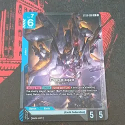 Gundam Penelope RX-104FF ST08-006 LR Unit Gundam War TCG Card English - Image 1