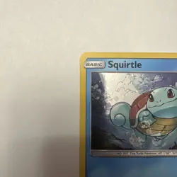 HD Swirl Squirtle 33/214 Unbroken Bonds Cosmos Holo Rare English Pokemon Card - Image 3
