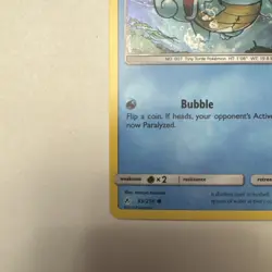 HD Swirl Squirtle 33/214 Unbroken Bonds Cosmos Holo Rare English Pokemon Card - Image 5