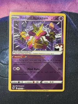 Radiant Alakazam 059/195 - Prize Pack Series Cards - (NM) - Image 1