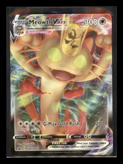 Meowth VMAX SWSH005 SWSH: Sword & Shield Promo Cards Holo - Image 1