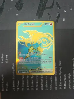 Chi-Yu EX 241/091 Paldean Fates Holo Card Near Mint Condition - Image 1