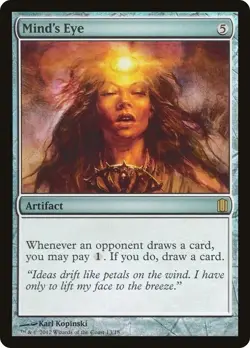 MTG Mind's Eye [Commander's Arsenal] Foil - Image 1