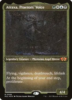 Atraxa, Praetors' Voice - Foil Etched MUL NM MTG - Image 1