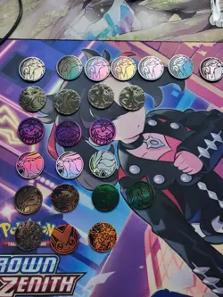 Mixed Pokemon Coins, Sticker And Dice Collection - Image 2