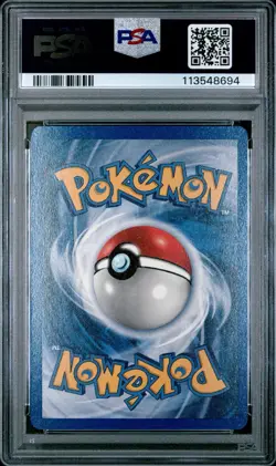1999 POKEMON BASE SET UNLIMITED #12 NINETALES HOLO PSA 8 - Image 2