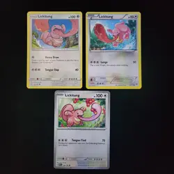 Pokemon Lickitung & Lickilicky x16 Card Lot Bundle - Image 3