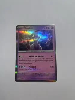 Mewtwo 150/165 RARE Holo - Scarlet & Violet 151 - Pokemon Card - NM - Image 1