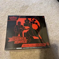 Pokemon Destined Rivals Elite Trainer Box ETB NEW - Image 1