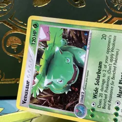 Venusaur 6/17 POP Series 2 Holo Rare Pokemon Card MP - Image 3