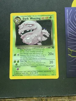 Pokemon Card Dark Weezing 14/82 Holo Rare Team Rocket 007🔥MP🔥 - Image 1