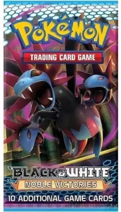 Pokemon Black & White NOBLE VICTORIES Booster Pack SEALED Hydreigon Art - Image 1