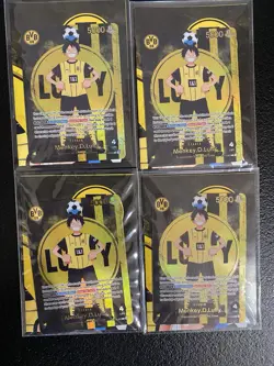 1x One Piece x BVB Monkey D. Luffy Promo Card ST13-003 Dortmund TCG Sealed NMM - Image 1