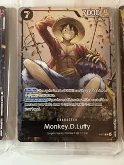 One Piece CCG Tin Promo Cards Set Sealed Luffy, Ace, And Sabo - Image 3