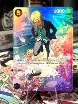 Sanji ST14-003 OP10 Royal Blood SP Full Art One Piece Card Game English [NM] - Image 1