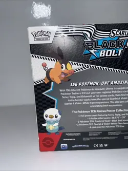 Pokemon TCG Black Bolt And White Flare Poster Collection Box - In Hand - Image 4