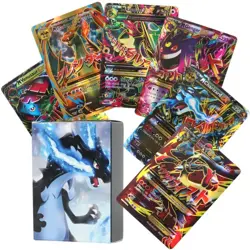 Pokemon Card Lot 60 Official TCG Cards Ultra Rare Included EX GX V MEGA + HOLOS - Image 1