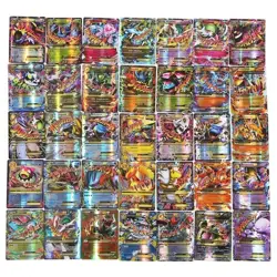 Pokemon Card Lot 60 Official TCG Cards Ultra Rare Included EX GX V MEGA + HOLOS - Image 2