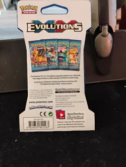 Pokemon TCG XY Evolutions x1 Sleeved English Booster Blister Pack New 10 Cards - Image 2
