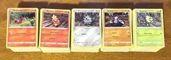Massive ~500 Card Lot Yuka Morii Clay Figure Artwork Pokemon Mixed Duplicates NM - Image 1