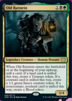 MTG - Old Rutstein - Innistrad: Crimson Vow - Light Play - Normal - Image 1