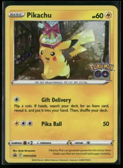 Pikachu - SWSH: Sword & Shield Promo Cards SWSH234 Holo LP - Image 1