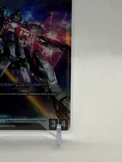 Victory Gundam (GD04-003) - Phantom Aria Legend Rare Holo Gundam Card Game - Image 3
