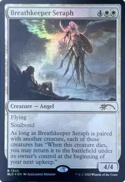 Breathkeeper Seraph -Foil Light Play MTG Secret Lair - Image 1