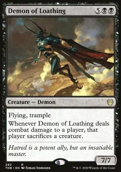 Demon of Loathing - Non-Foil - thb - 292 | MTG Card - Image 3