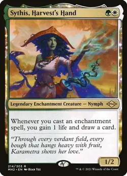 Sythis Harvest's Hand - MtG Modern Horizons 2 - R214 NM 2021 - Image 1