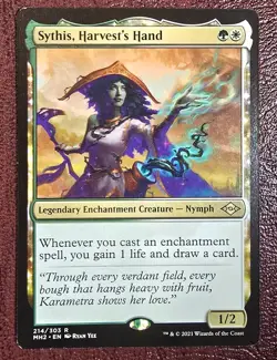 Sythis Harvest's Hand - MtG Modern Horizons 2 - R214 NM 2021 - Image 2