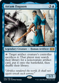MTG Arcum Dagsson, NM-Mint, English Double Masters - Image 1