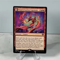 Improvisation Capstone - Strixhaven #0120 Mythic Sorcery Red Regular English - Image 2