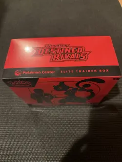 Pokemon TCG Destined Rivals POKEMON CENTER ETB - PC Elite Trainer Box Sealed - Image 4