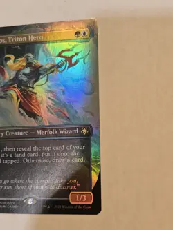 Thrasios, Triton Hero (Borderless) Special Guests Foil - Image 3