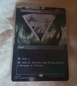 Wastewood Verge (Borderless) Aetherdrift Regular Land Rare B3 - Image 1