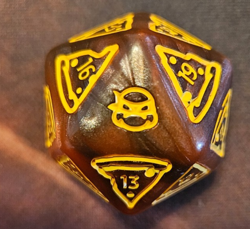 MTG - Teenage Mutant Ninja Turtles Pizza Bundle - 20 Sided Spindown Dice only - Image 1