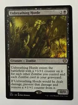 Unbreathing Horde #113 (NM) Starter Commander SCD Magic MTG - Image 1