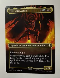 Fire Lord Azula (0334) (Borderless) Avatar: The Last Airbender Regular - Image 1