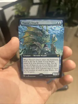 Thassa's Oracle (Extended Art) Theros Beyond Death Regular merfolk wizard - Image 1