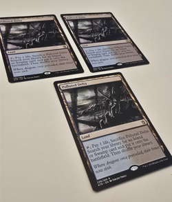Polluted Delta x3 MTG Khans of Tarkir Fetch Land Lot KTK NM Magic - Image 3