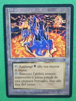Magic the Gathering MTG FBB ITALIAN Legends URBORG U LP/EX 1994 Nice! - Image 1